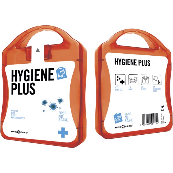 MyKit Hygiene plus sada - Červená s efektem námrazy
