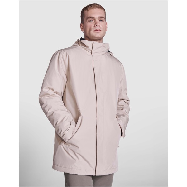 America men's padded parka jacket - Black / roly-S