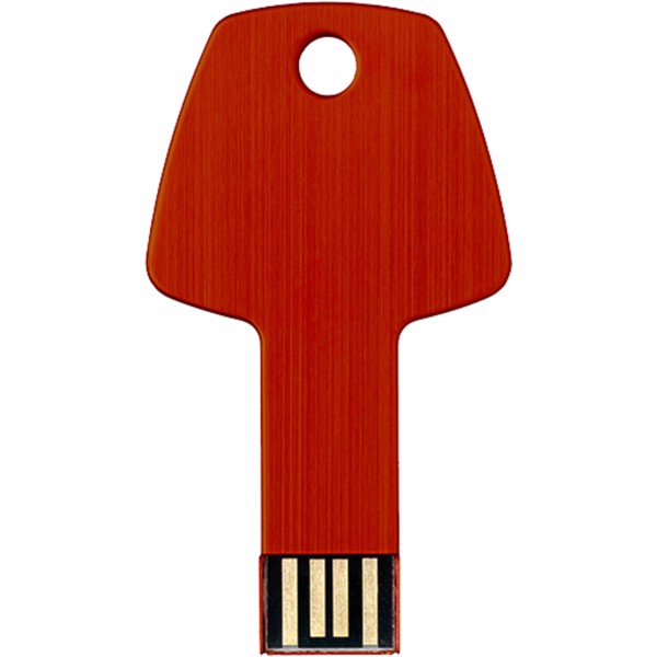 USB klíč - Červená s efektem námrazy / 1GB