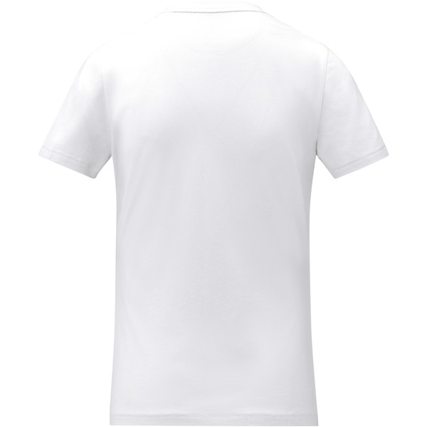 Somoto short sleeve women's V-neck t-shirt - White / S