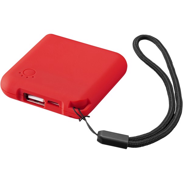 Powerbank WS109 2000 mAh - Červená s efektem námrazy / 2000mAh