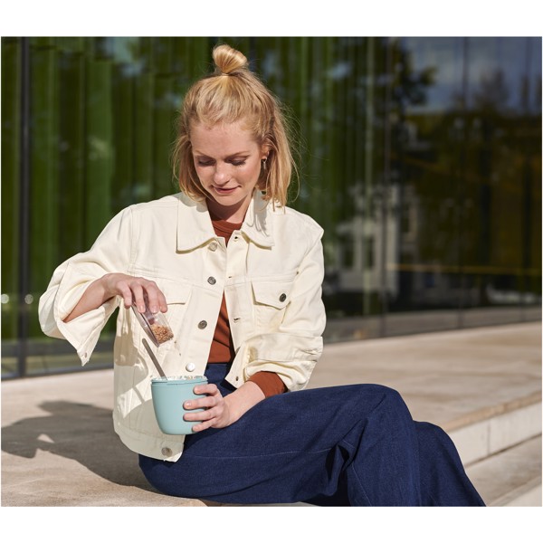 Mepal Ellipse 500+200 ml lunch pot - White