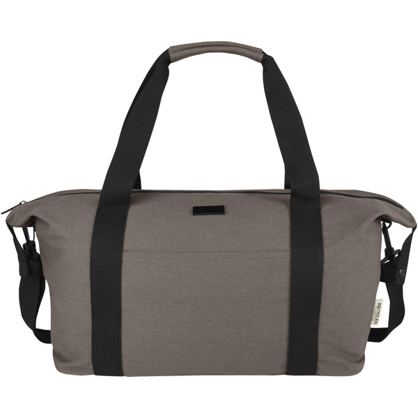 Joey GRS recycled canvas sports duffel bag 25L - Grey