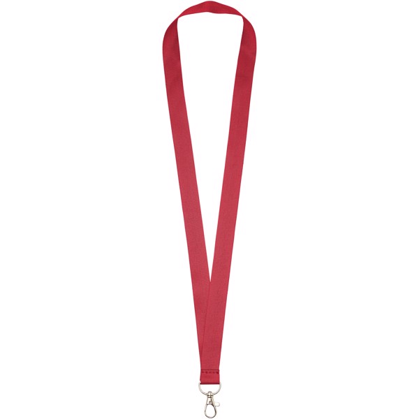 Lanyard con mosquetón práctico "Impey" - Rojo