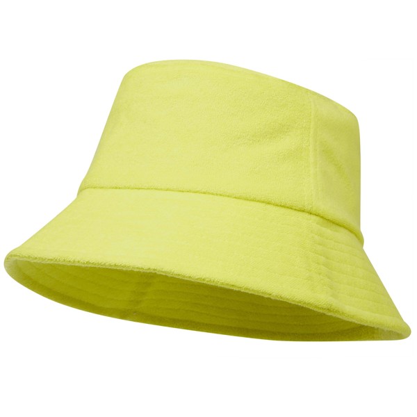 Melo GRS recycled terry sun hat - Lime