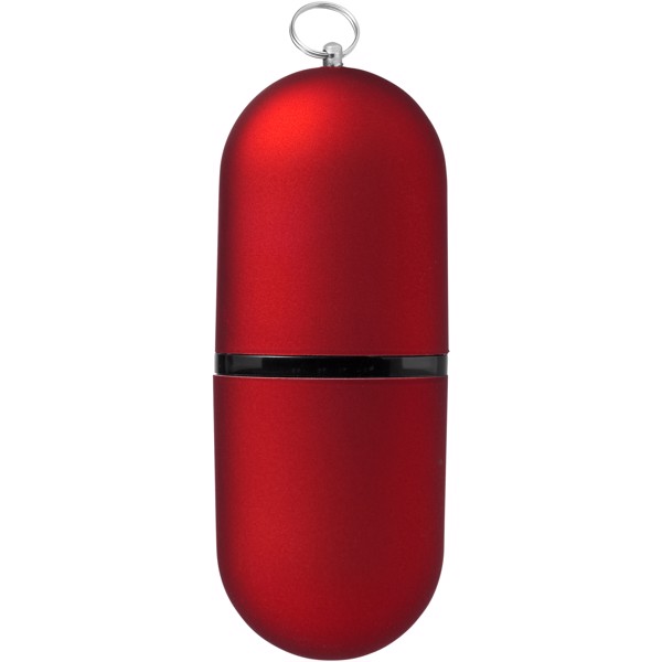 Zakulacené USB Business - Červená s efektem námrazy / 32GB