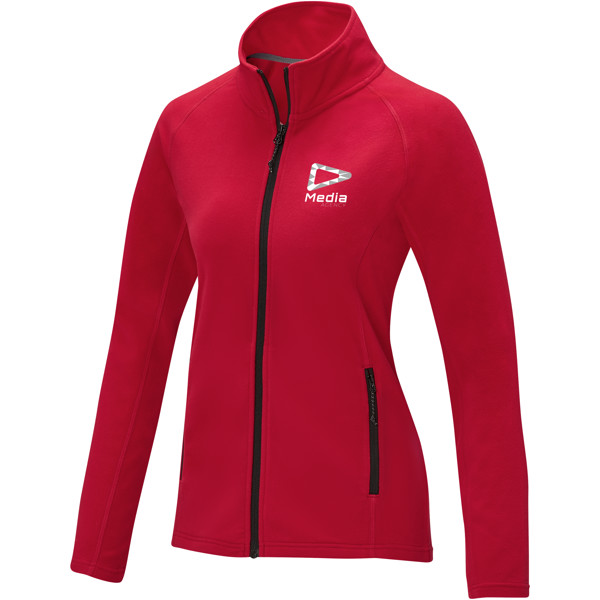 Zelus women's fleece jacket - Red / S