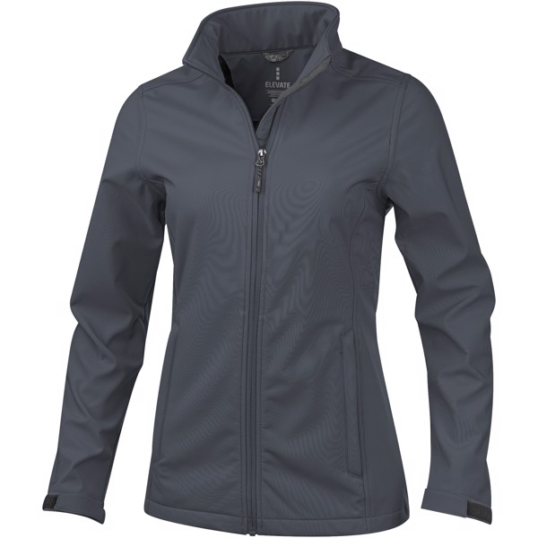 Maxson women's softshell jacket - Storm grey / XL