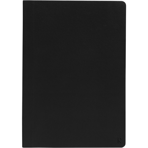Karst® A5 softcover notebook - lined - Black