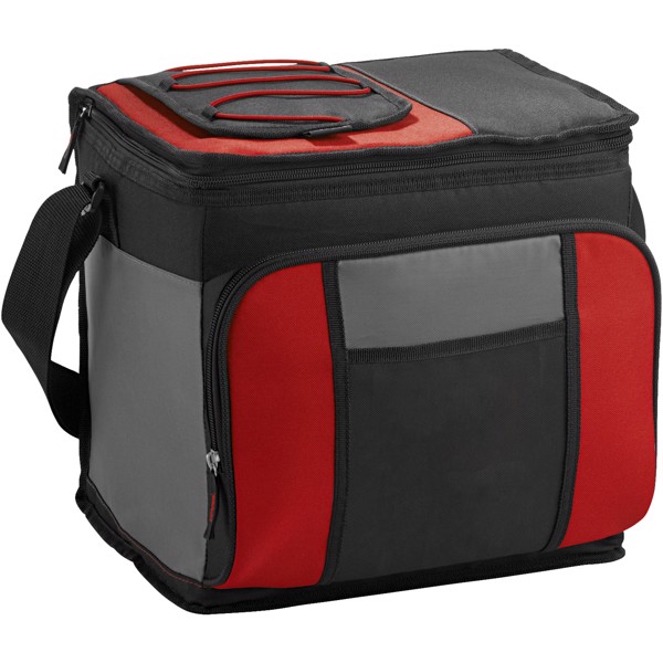 Easy-access 24-can cooler bag