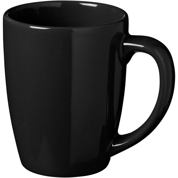 Medellin 350 ml ceramic mug - Solid black
