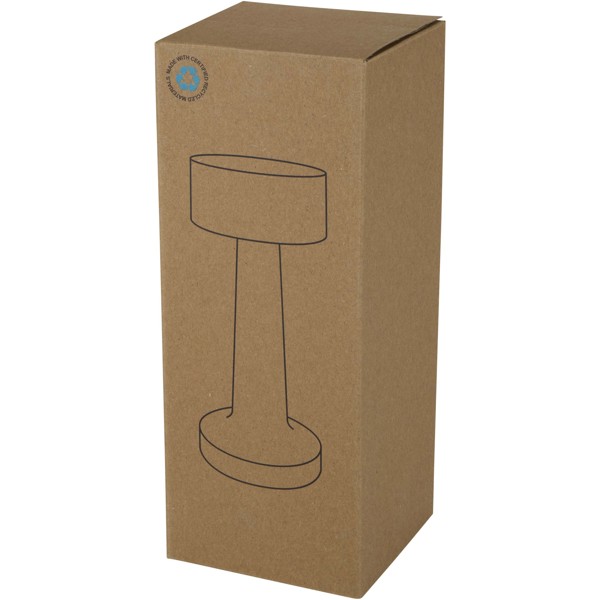 Aludra rechargeable dimmable table lamp with 3 light modes - White