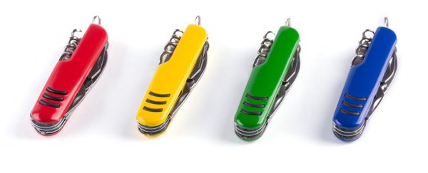 Multifunction Pocket Knife Shakon - Yellow