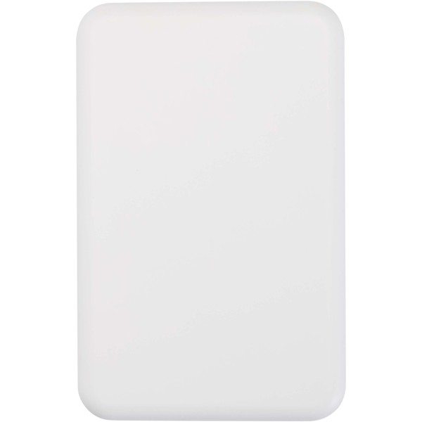 Acrab 10.000 mAh 15W magnetic wireless power bank with 20W PD - made from recycled plastic - White