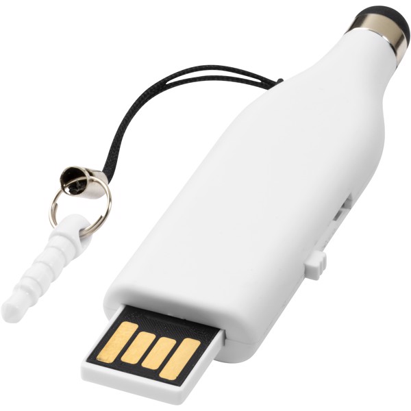 Memoria USB "STYLUS" - Blanco / 16GB