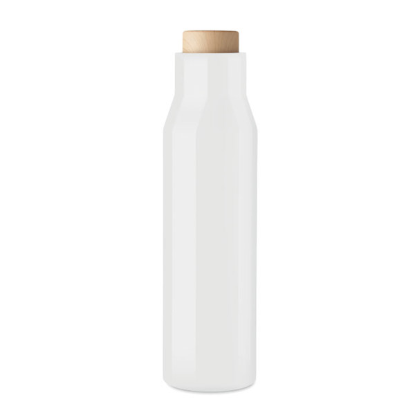 Double wall flask 500 ml Dudinka - White