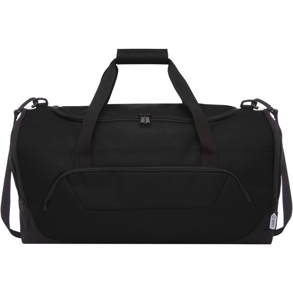 Bolsa de lona de RPET "Retrend" - Negro intenso