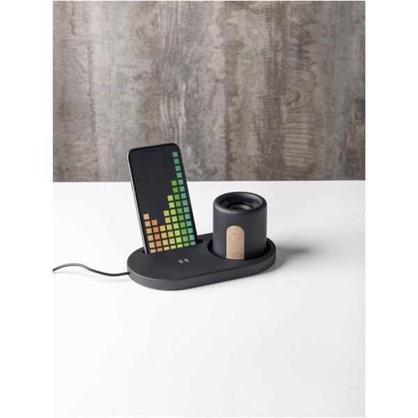 Roca limestone/cork Bluetooth® speaker