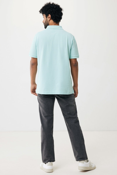 IQONIQ Yosemite recycled cotton pique polo - Crushed Mint / L