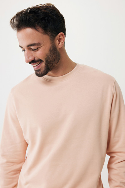 IQONIQ Etosha lightweight recycled cotton crew neck - Peach Nectar / XXL
