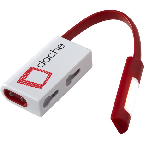 Luz LED y COB dual "Libra" - Rojo / Blanco