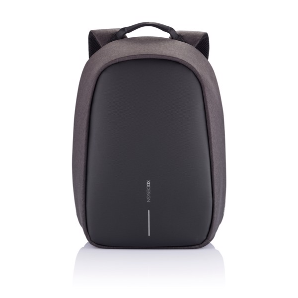 Bobby Hero Small, Anti-theft backpack - Anthracite / Grey