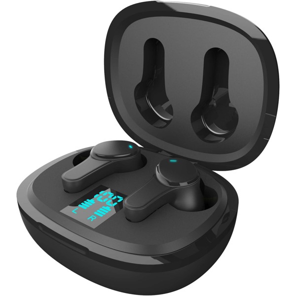 Prixton TWS159 ENC and ANC earbuds - Black