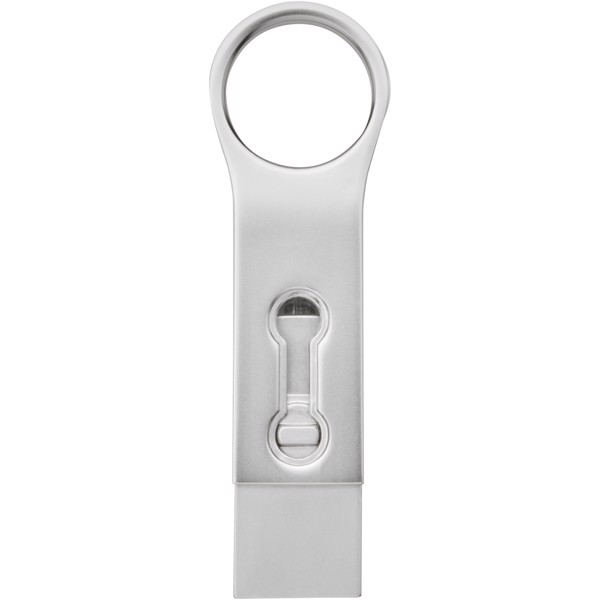 Type C USB 3.0 round large - Silver / 32GB