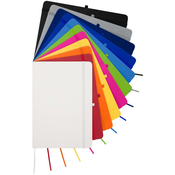 Spectrum Plus A5 hard cover notebook - White