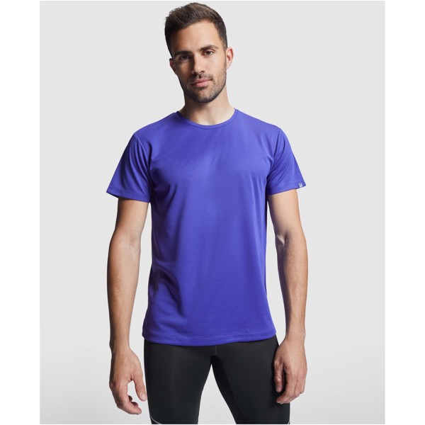Imola short sleeve men's sports t-shirt - Rossette / M