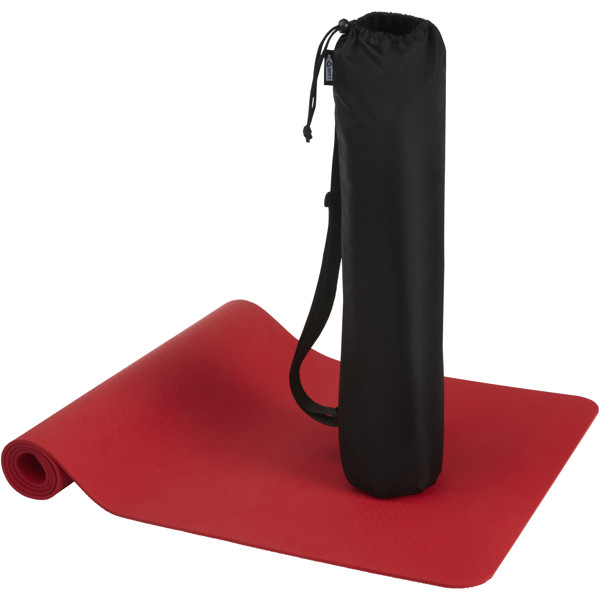 Virabha recycled TPE yoga mat - Red