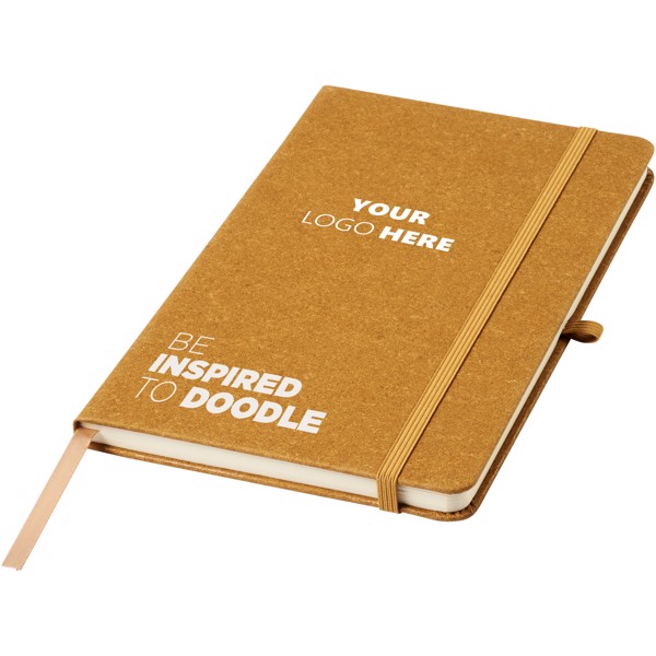 Be Inspired leather pieces notebook