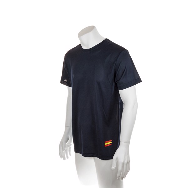 Adult T-Shirt Tecnic Bandera - White / M