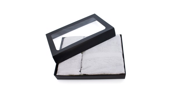 Towel Set Crater - Grey