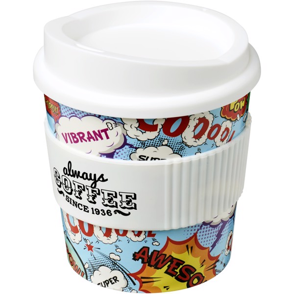 Brite-Americano® Vaso primo de 250 ml con agarradera - Blanco
