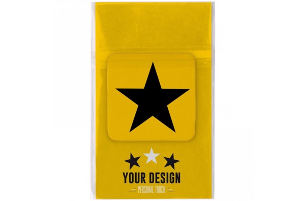 Microfiber sticky cloth with antibacterial treatment 35x35mm