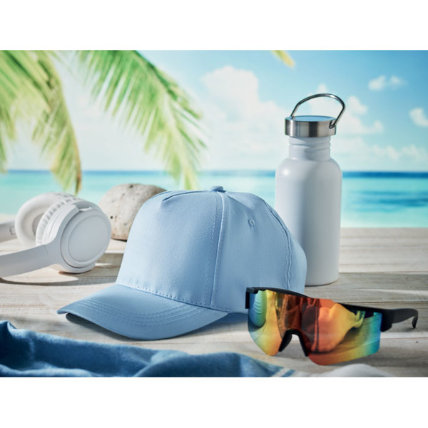 5 panel baseball cap Buzz - White