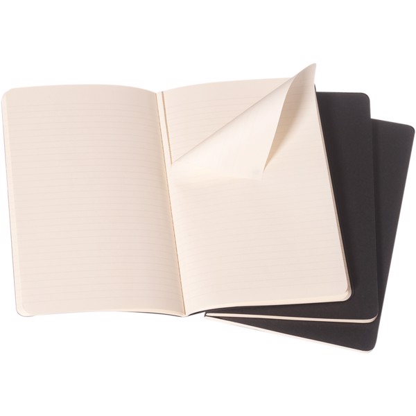 Moleskine Cahier Journal PK - ruled - Black