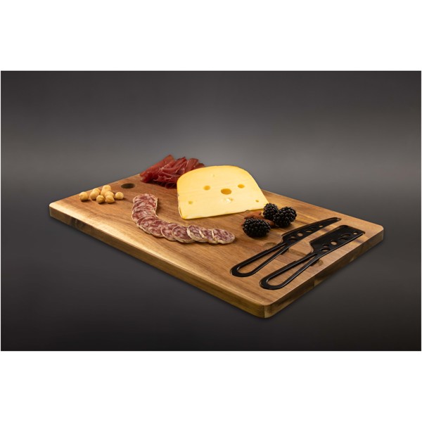 SCX.design K06 cheese board and knives set