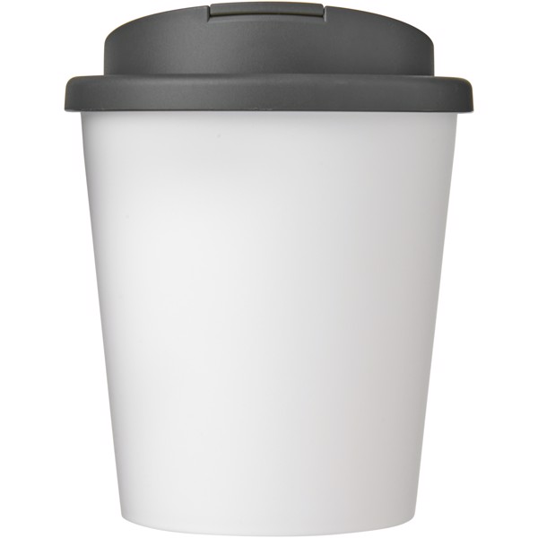 Americano® Espresso vaso 250 ml con tapa antigoteo - Blanco / Gris