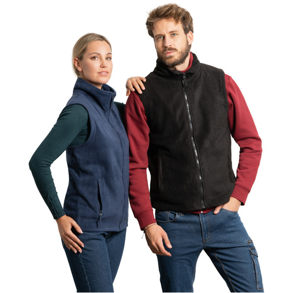 Bellagio unisex fleece bodywarmer - Red / 2XL