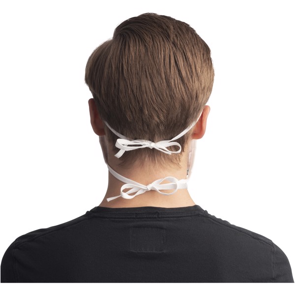 Sublimation reuseable mask with cords