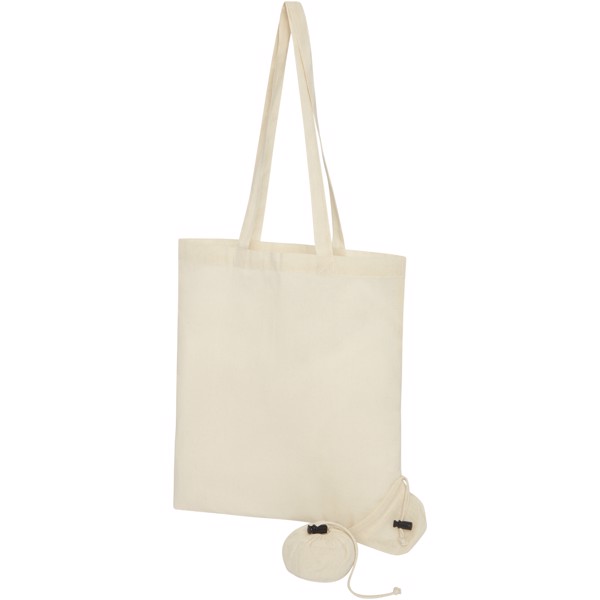 Patna 100 g/m² cotton foldable tote bag