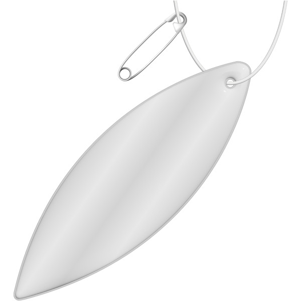 RFX™ H-12 ellipse reflective PVC hanger - White