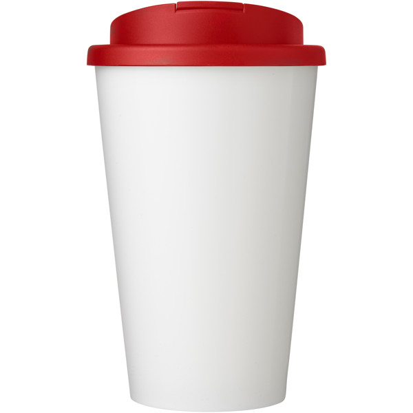 Brite-Americano® Eco 350 ml spill-proof insulated tumbler - Red