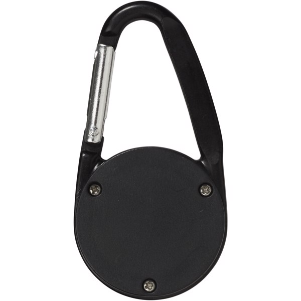 Eye COB light with carabiner - Solid black