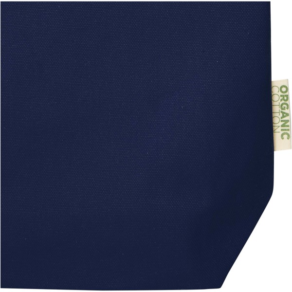 Orissa 270 g/m² organic tote bag 10L - Navy