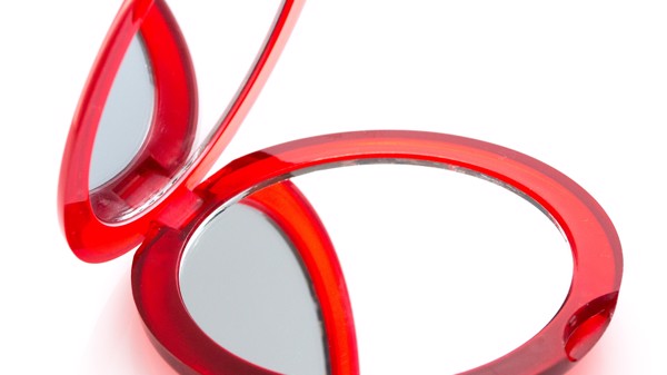 Pocket Mirror Naza - White