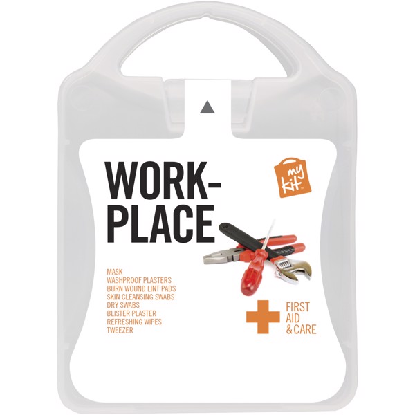 MyKit Workplace First Aid Kit - Transparent White