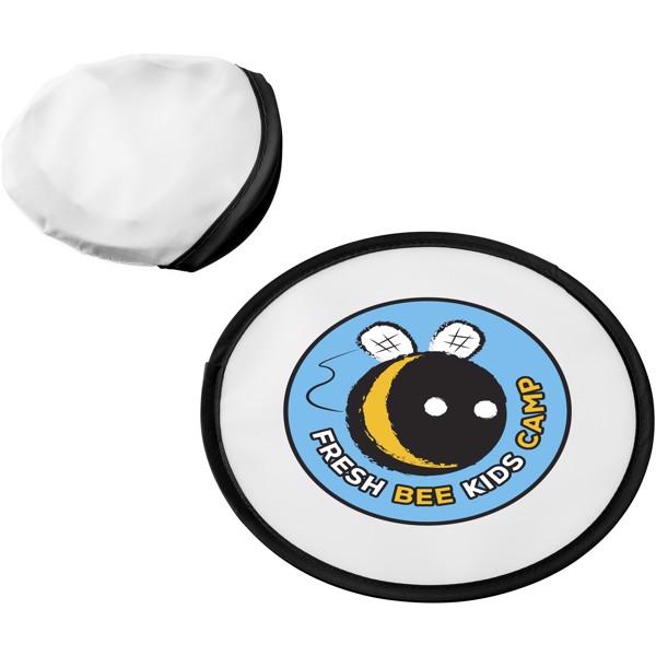 Florida frisbee with pouch - White